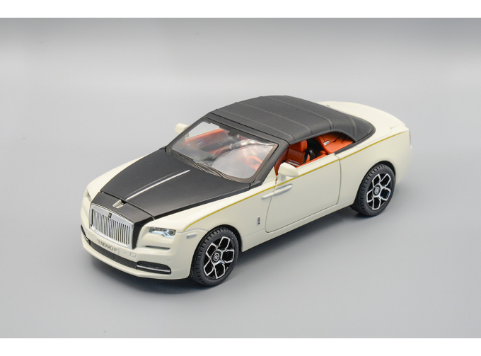 ROLLS-ROYCE DAWN 210х70 мм, белый/чёрный