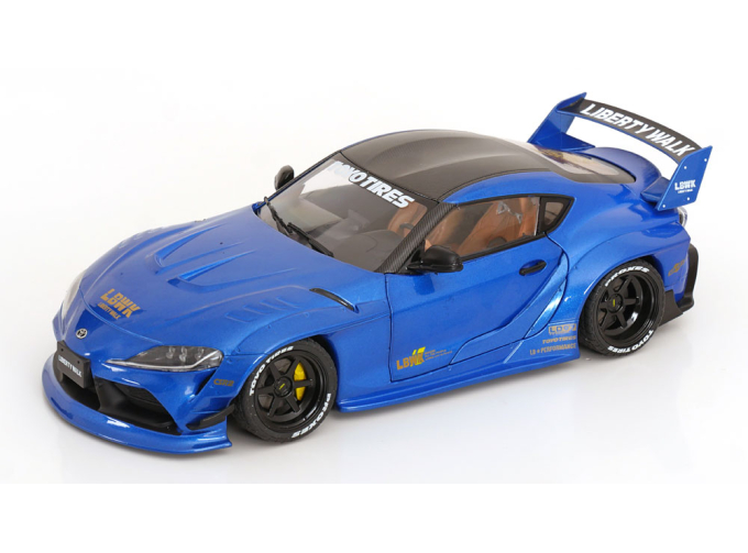 TOYOTA GR Supra Liberty Walk (2025), blue metallic