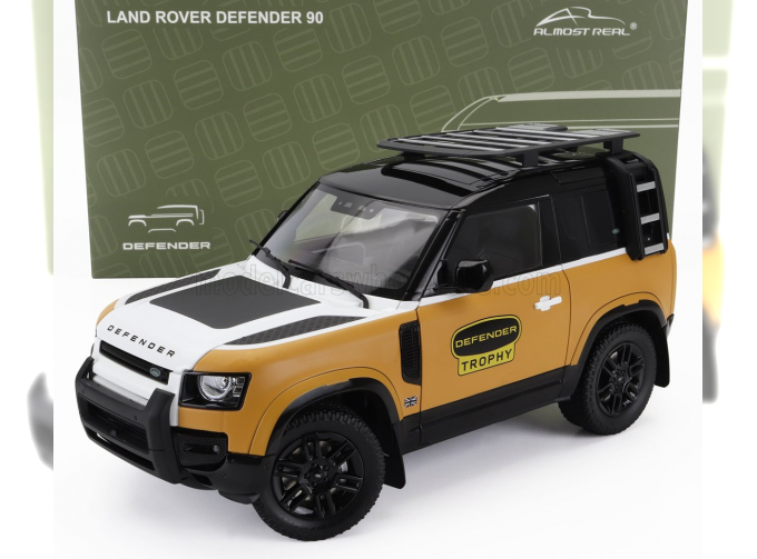 LAND ROVER New Defender 90 Trophy Edition (2023), Yellow White Black