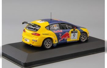 SEAT Leon WTCC Jordi Gene WTCC Curitiba Brasil #9 (2006), yellow / blue