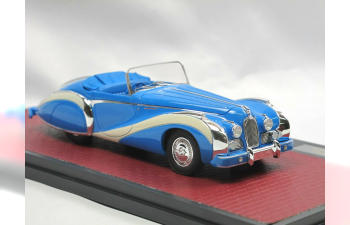 TALBOT-LAGO T26 GS Cabriolet Saoutchik #110110 (открытый) 1948 Blue