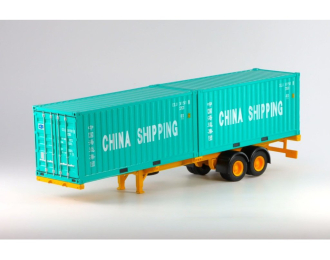 Полуприцеп China Shipping, green