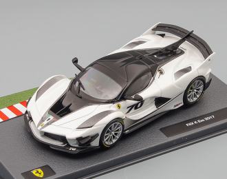 FERRARI FXX K Evo #70 (2017), white / black