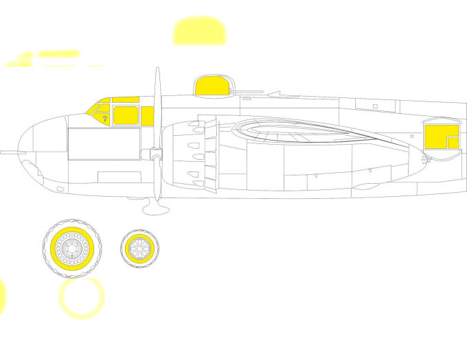 Маска окрасочная B-25H TFace