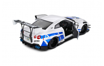 NISSAN GT-R R35 LBWK Body Kit Type 2 0 (2024), white / blue