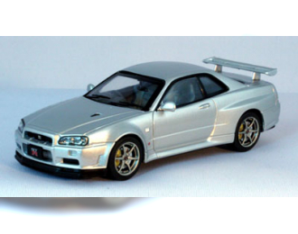 NISSAN Skyline GTR R34 V-SpecII, Silver