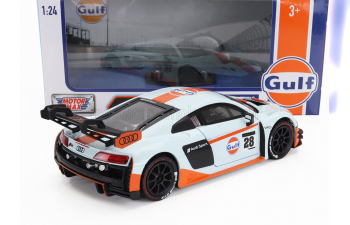 AUDI R8 Lms Gt3 N 28 Gulf Racing (2020), Light Blue Orange