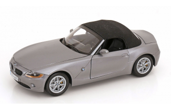 BMW Z4 with removable Softtop (2002), grey metallic