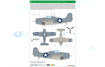 Сборная модель GUADALCANAL DUAL COMBO F4F-4 Wildcat