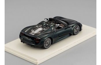 PORSCHE 918 Spyder Open Roof, black