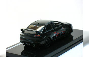 MITSUBISHI Lancer Evo X Ralliart, black