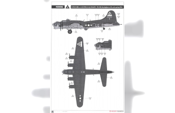 Сборная модель B-17G Early Production