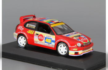 TOYOTA Corolla WRC V.Rossi - C.Cassina Rally Monza (2004), red