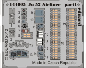 Фототравление Ju 52 airliner