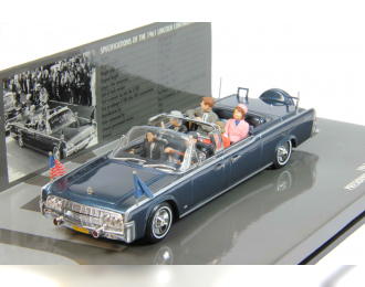 LINCOLN Continental Presidential Parade Vehicle X-100 "The Kennedy Car" (1961), blue metallic