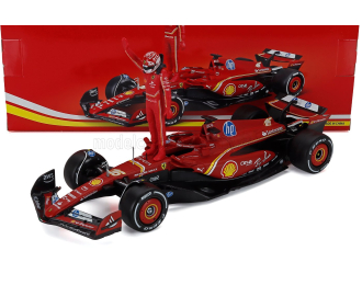 FERRARI F1 SF-24 Team Scuderia Ferrari №16 season (2024) charles leclerc - with pilot