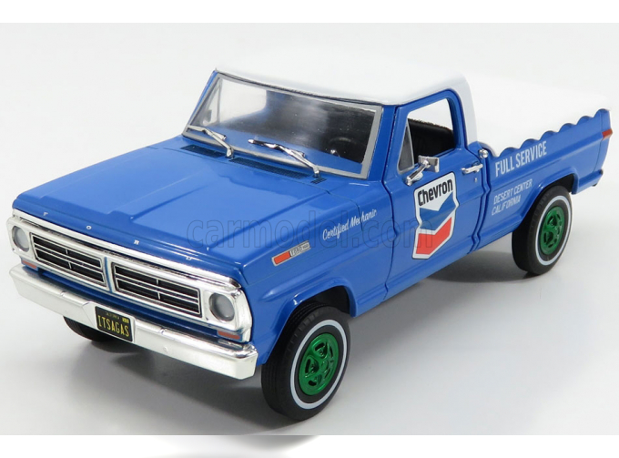 FORD F-100 пикап c тентом "Chevron Full Service" 1972 (Greenlight!)