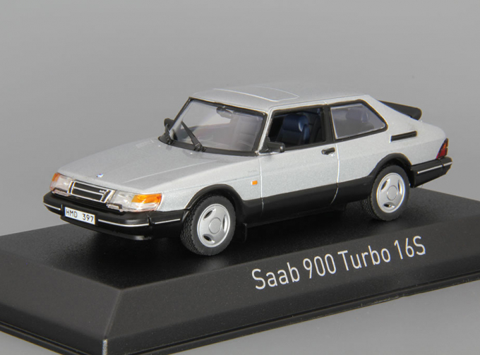 SAAB 900 Turbo 16S Coupe (1989), silver