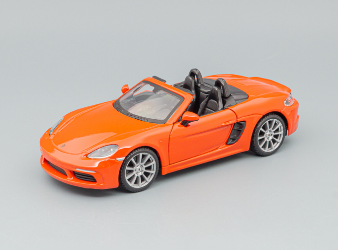 PORSCHE Boxster 718 (982) Spider (2016), Orange