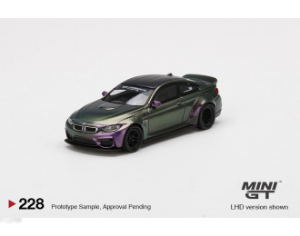 LB WORKS BMW M4 Purple Green