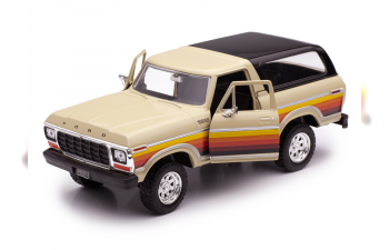 FORD USA Bronco Hard-top Closed 1978, Beige Black