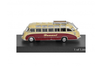 SETRA S8 Hanseat (1951), beige / red