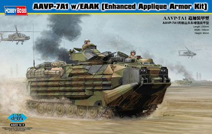 Сборная модель БТР AAVP-7A1 w/EAAK (Enhanced Appligue Armor)
