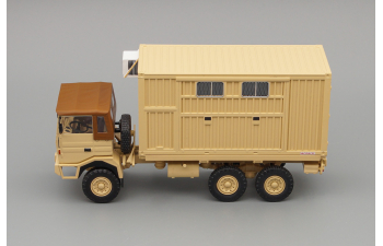 BERLIET GBD Truck 6x6 Military Postazione Mobile 1959, military sand