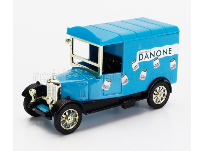 MORRIS Bullnose Van Truck Danone (1913), Light Blue Black