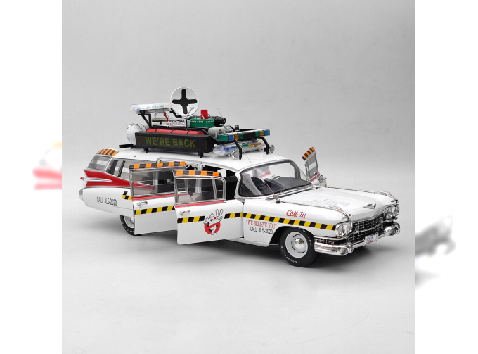 CADILLAC Ecto 1A Ghostbusters 2, silver