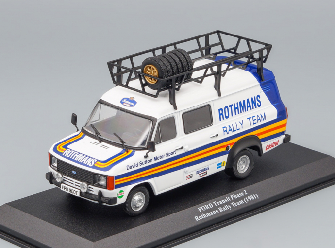 FORD Transit Phase II Rothmans Rally Team из серии Rallye Véhicules d'assistance