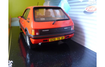 PEUGEOT 205 GTI (1990), red