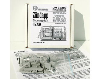 Сборная модель ZUNDAPP 7,5 кВА Stromaggregat 380/220В, генератор 14,4A