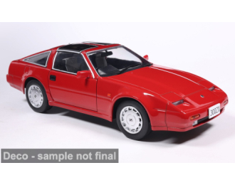 NISSAN 300 ZX Coupe 1986, red
