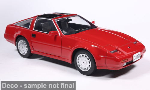 NISSAN 300 ZX Coupe 1986, red