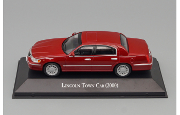 LINCOLN Town Car 2000, red