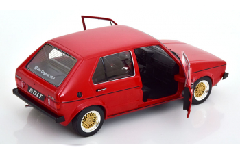 VOLKSWAGEN Golf 1 L Custom II, red