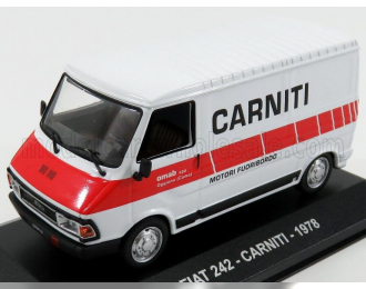 FIAT 242 Van Carniti (1978), White Red