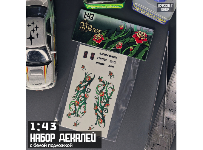 Декаль "Дикие Розы"