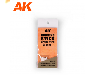 RUBBING STICK SPARE TIPS 3 MM