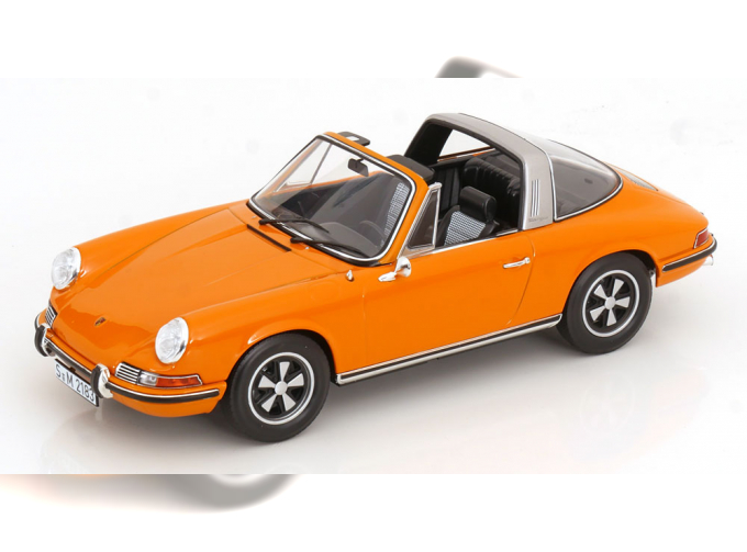 PORSCHE 911 T Targa (1970), orange