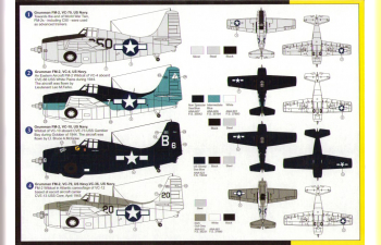 Сборная модель Grumman FM-2 USN