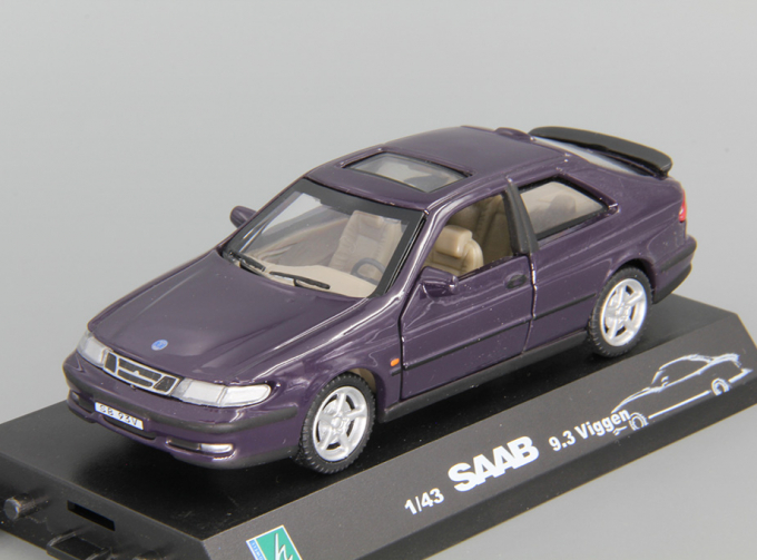 SAAB 9.3 Coupe (откр.двери), purple