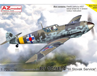 Сборная модель Истребитель Bf 109E-4 „In Slovak service“