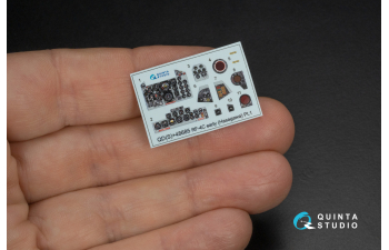 3D Декаль интерьера кабины RF-4C Phantom II (early) (Hasegawa) (с 3D-печатными деталями)