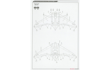 Сборная модель Horten Ho 229 "Wunderwaffe"