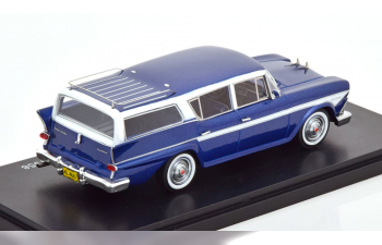 RAMBLER Custom Cross Country 6 Station Wagon (1958), blue metallic white