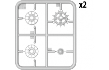 Сборная модель Аксессуары T-62 WHEELS SET