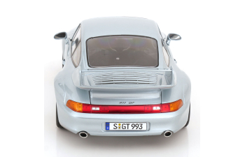 PORSCHE 911 (993) GT2 BBS rims (1996), polar silver