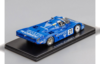 PORSCHE 956 #21 3rd Le Mans M. Andretti - M. Andretti - P. Alliot (1983), blue